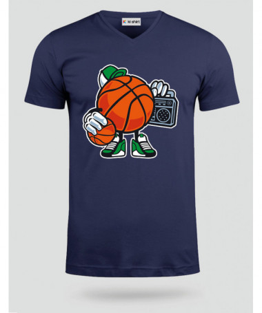 streetbasketball T-shirt Scollo V