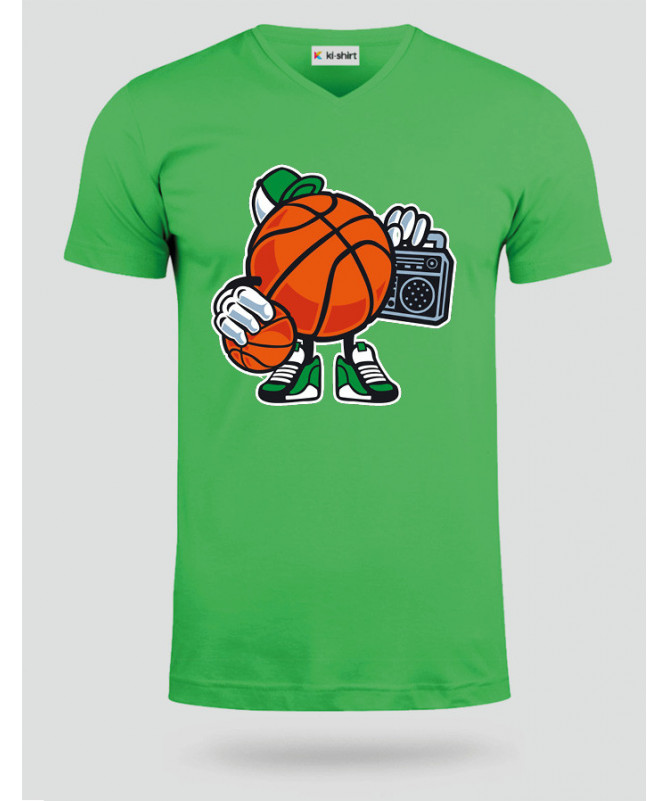 streetbasketball T-shirt Scollo V