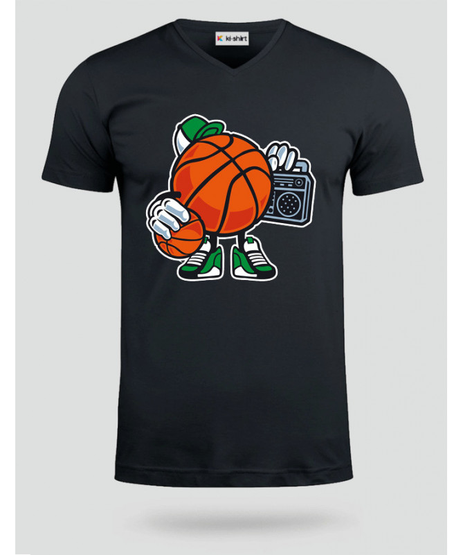 streetbasketball T-shirt Scollo V