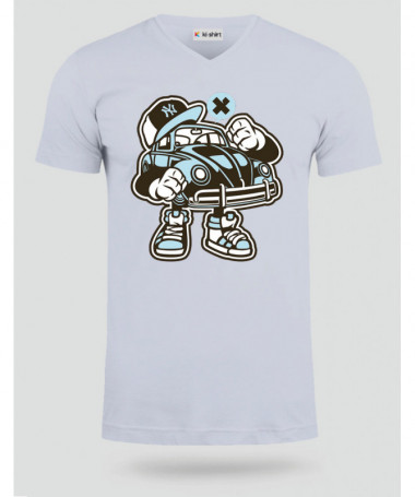 streetbeetle T-shirt Scollo V