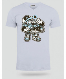 streetbeetle T-shirt Scollo V