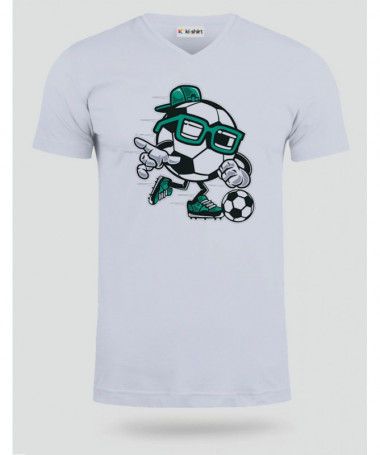 streetsoccer T-shirt Scollo V