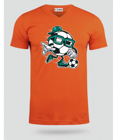 streetsoccer T-shirt Scollo V
