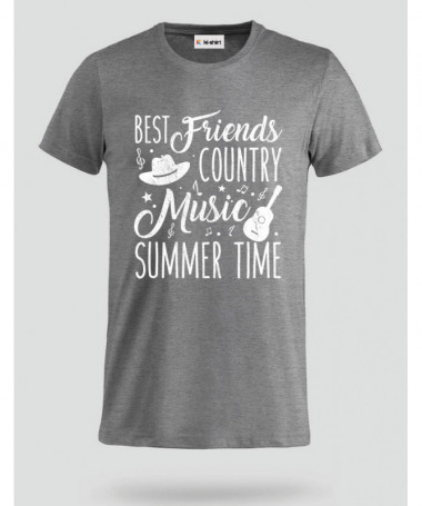 Country music T-shirt Basic Uomo