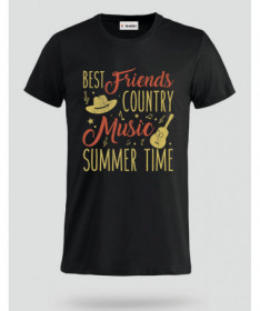 Country music T-shirt Basic Uomo