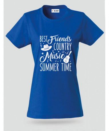 Country music T-shirt Basic Donna