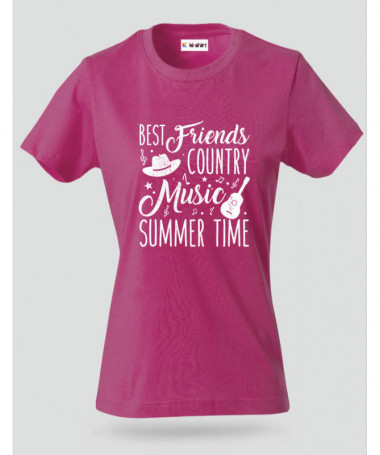 Country music T-shirt Basic Donna