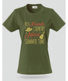 Country music T-shirt Basic Donna