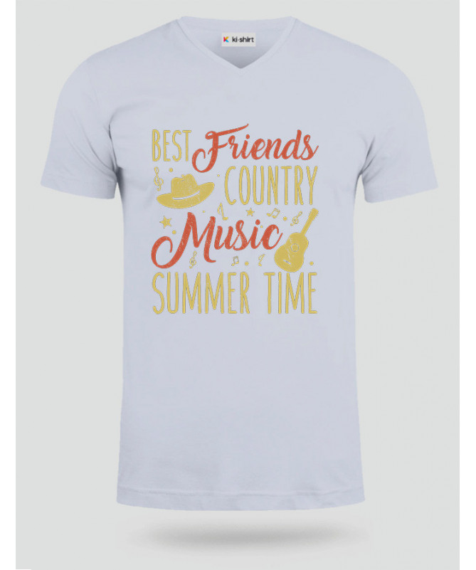 Country music T-shirt Scollo V