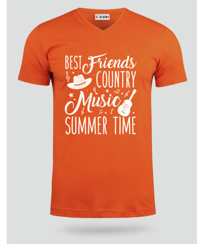 Country music T-shirt Scollo V