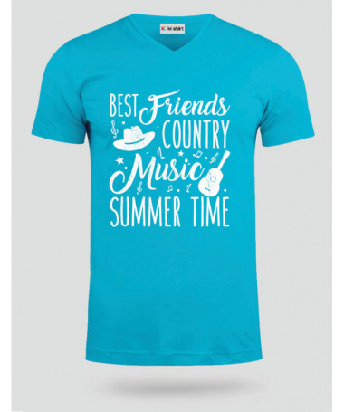 Country music T-shirt Scollo V