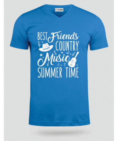 Country music T-shirt Scollo V