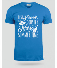 Country music T-shirt Scollo V