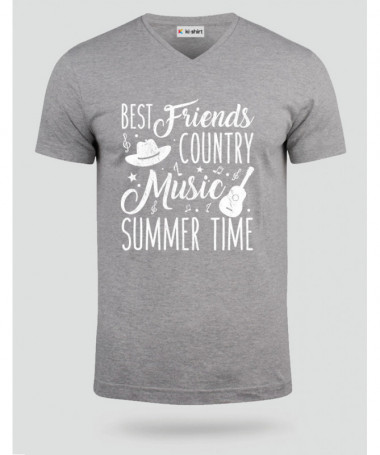 Country music T-shirt Scollo V