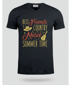 Country music T-shirt Scollo V