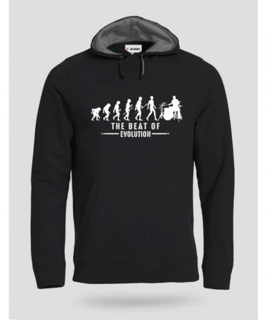 Evolution Felpa Premium con cappuccio Uomo