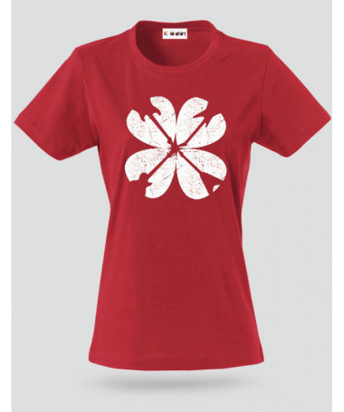 Guitar clover T-shirt Basic Donna