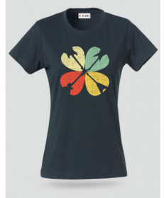 Guitar clover T-shirt Basic Donna