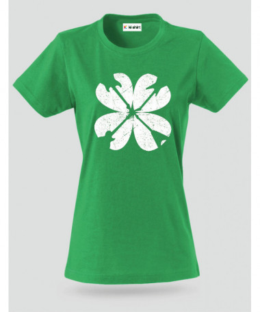 Guitar clover T-shirt Basic Donna
