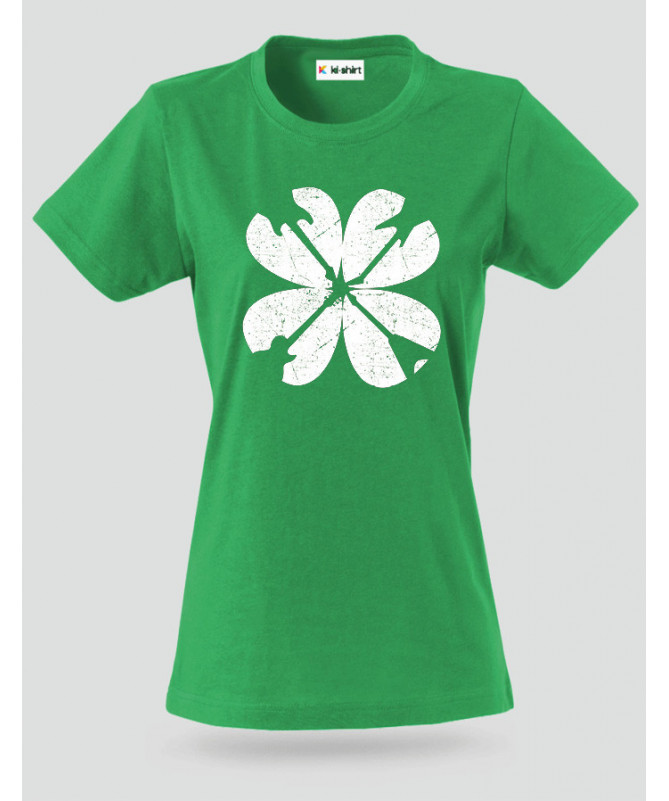 Guitar clover T-shirt Basic Donna