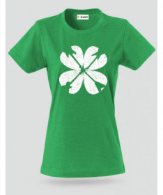 Guitar clover T-shirt Basic Donna