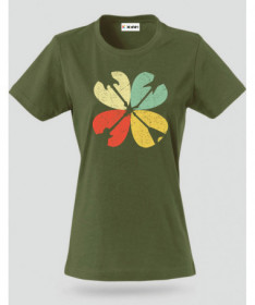 Guitar clover T-shirt Basic Donna