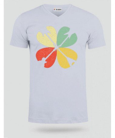 Guitar clover T-shirt Scollo V