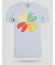 Guitar clover T-shirt Scollo V