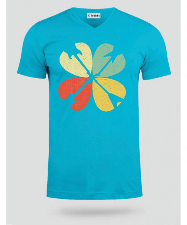 Guitar clover T-shirt Scollo V