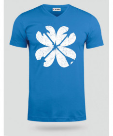 Guitar clover T-shirt Scollo V