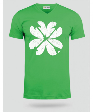 Guitar clover T-shirt Scollo V