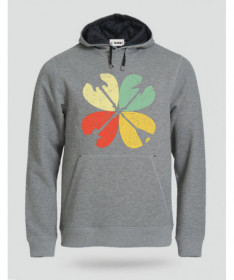 Guitar clover Felpa Premium con cappuccio Uomo