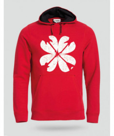 Guitar clover Felpa Premium con cappuccio Uomo