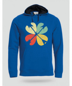 Guitar clover Felpa Premium con cappuccio Uomo