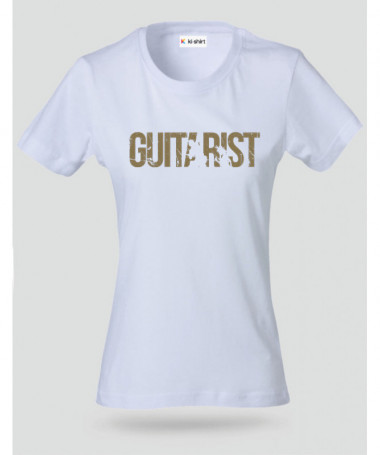Guitarist T-shirt Basic Donna