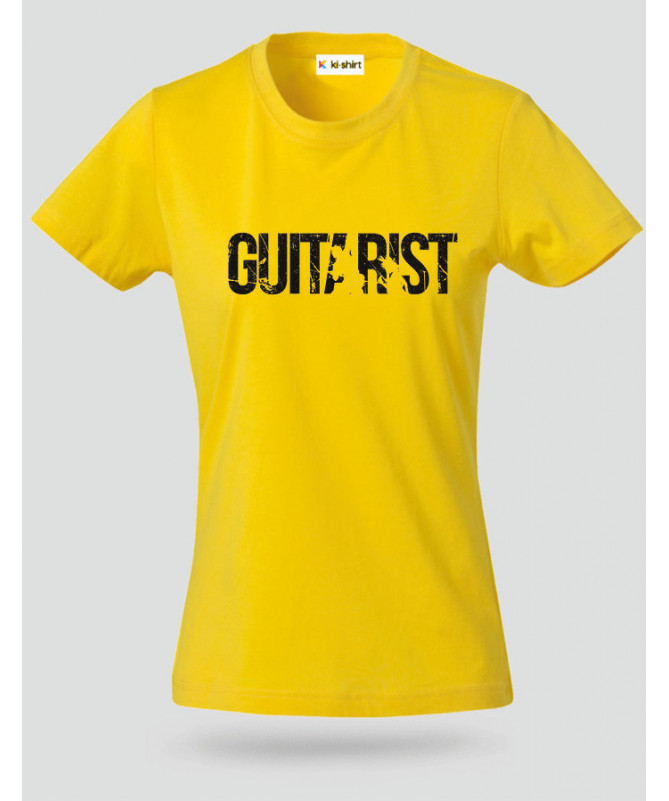 Guitarist T-shirt Basic Donna