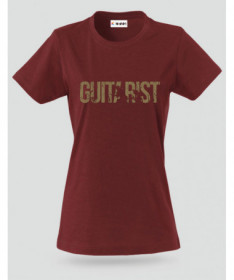 Guitarist T-shirt Basic Donna
