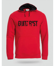 Guitarist Felpa Premium con cappuccio Uomo