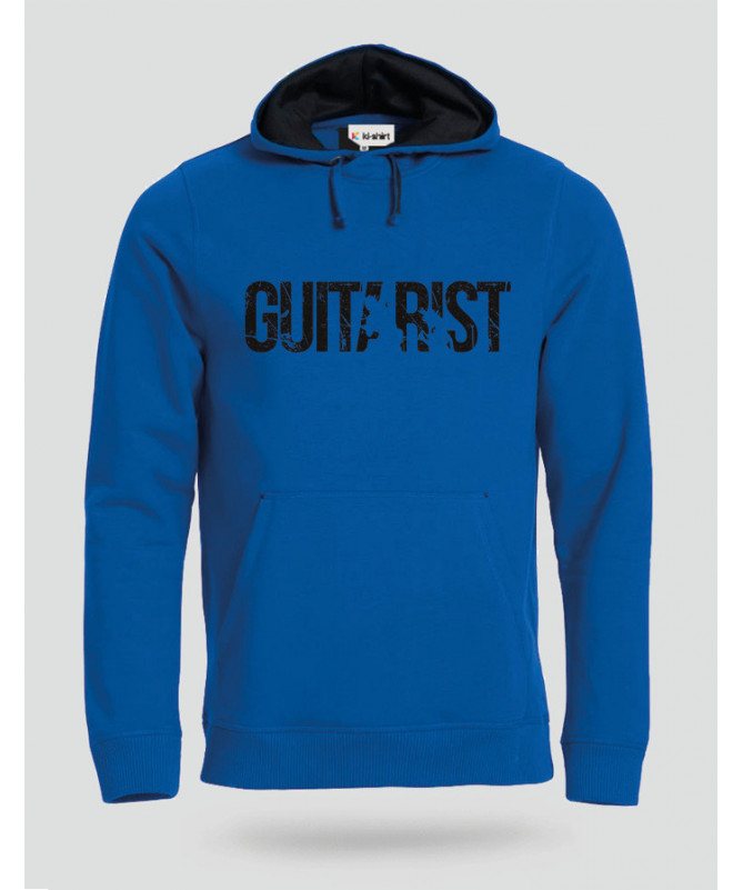 Guitarist Felpa Premium con cappuccio Uomo