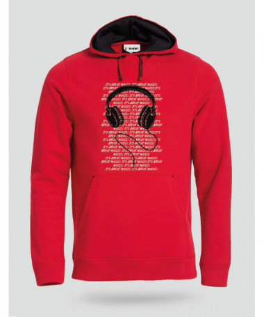 Headphone Felpa Premium con cappuccio Uomo