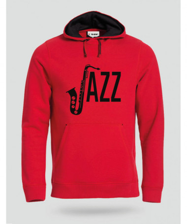 Jazz Felpa Premium con cappuccio Uomo