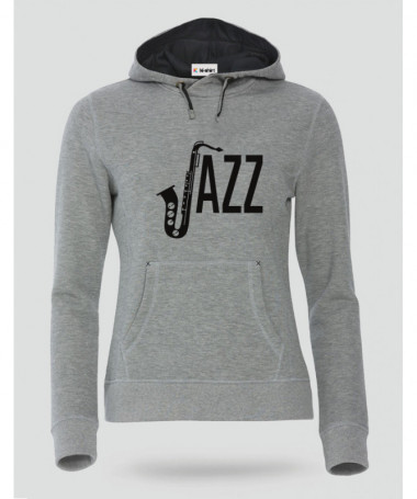Jazz Felpa Premium con cappuccio Donna