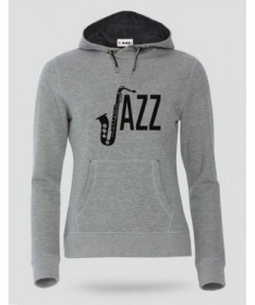 Jazz Felpa Premium con cappuccio Donna