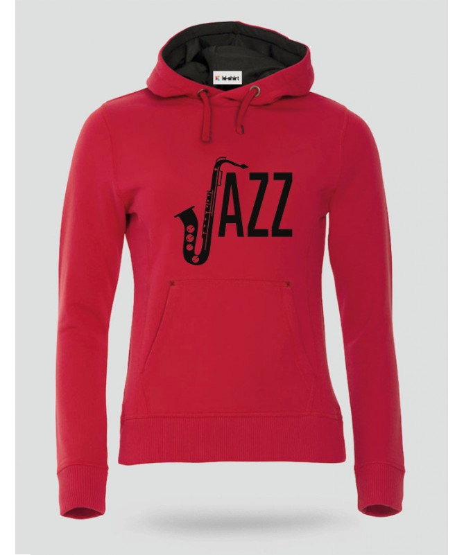 Jazz Felpa Premium con cappuccio Donna