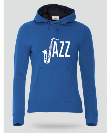 Jazz Felpa Premium con cappuccio Donna