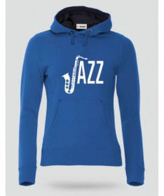 Jazz Felpa Premium con cappuccio Donna