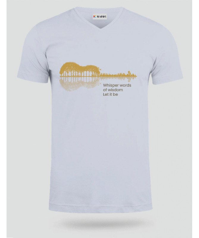 Let it be T-shirt Scollo V