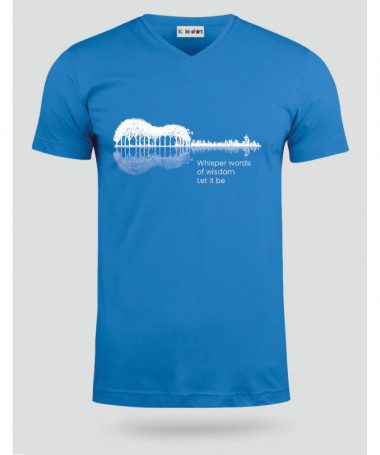 Let it be T-shirt Scollo V