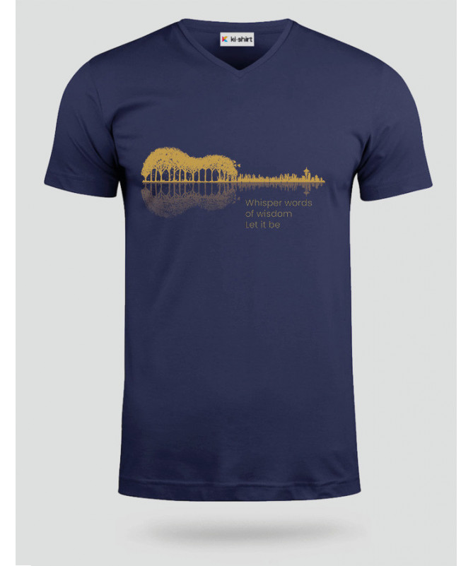 Let it be T-shirt Scollo V