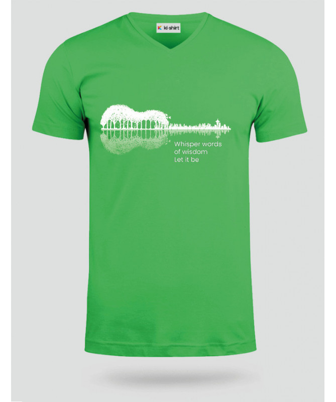 Let it be T-shirt Scollo V